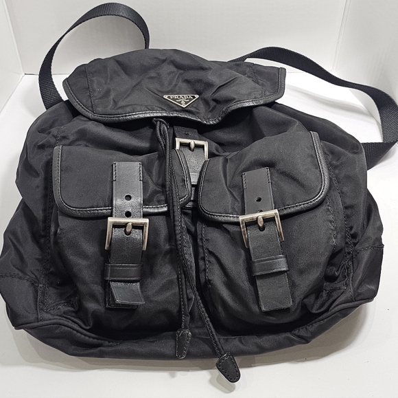 Prada Vela Sport Nero Backpack BZ001 with Autehticity Card/Retail Tag & Dust Bag main image 7